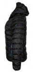 Alvivo donsjas Belfast dames nylon zwart/blauw