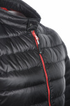 Alvivo outdoorjas Workuta heren nylon zwart/rood