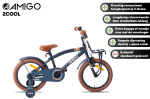 AMIGO 2Cool 16 Inch Boys Coaster Brake Blue