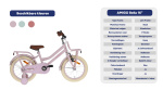 AMIGO Bella 16 Inch Girls Coaster Brake Pink
