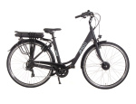 AMIGO E-Alvor D1 28 Inch Dames 7V V-Brakes Matzwart