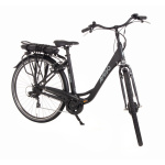 AMIGO E-Alvor D1 28 Inch Dames 7V V-Brakes Matzwart