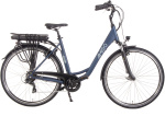 AMIGO E-Alvor D2 28 Inch Women 7SP Rim Brakes Matte blue