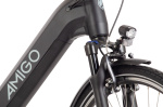 AMIGO E-Faro S3 28 Inch Women 7SP Roller brakes Matte black