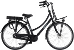 AMIGO E-Lagos T2 28 Inch Dames 3V V-Brakes Matzwart