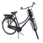 AMIGO E-Lagos T3 28 Inch Dames 7V Rollerbrake Matblauw