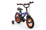 AMIGO Explorer 12 Inch Boys Coaster Brake Blue/Orange