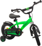 AMIGO Explorer 12 Inch Boys Coaster Brake Green/Black