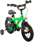 AMIGO Explorer 12 Inch Boys Coaster Brake Green/Black