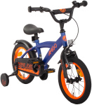 AMIGO Explorer 14 Inch Boys Coaster Brake Blue/Orange