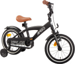AMIGO Explorer 14 Inch Boys Coaster Brake Black/White