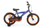 AMIGO Explorer 16 Inch Boys Coaster Brake Blue/Orange