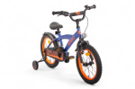 AMIGO Explorer 16 Inch Boys Coaster Brake Blue/Orange