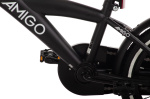 AMIGO Explorer 16 Inch Boys Coaster Brake Black/White