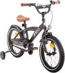 AMIGO Explorer 16 Inch Boys Coaster Brake Black/White
