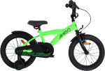 AMIGO Explorer 18 Inch Boys Coaster Brake Green/Black