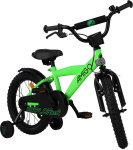 AMIGO Explorer 18 Zoll Jungen Rücktrittbremse Grün/Schwarz