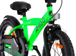 AMIGO Explorer 18 Zoll Jungen Rücktrittbremse Grün/Schwarz