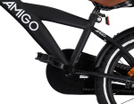 AMIGO Explorer 18 Inch Jongens Terugtraprem Zwart/Wit