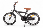 AMIGO Explorer 18 Inch Boys Coaster Brake Black/White