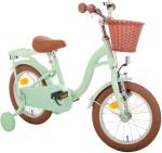 AMIGO Fairy 14 Inch Girls Coaster Brake Mint Green