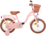 AMIGO Fairy 14 Inch Girls Coaster Brake Salmon