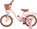 AMIGO Fairy 14 Inch Meisjes Terugtraprem Zalmroze