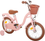 AMIGO Fairy 14 Inch Meisjes Terugtraprem Zalmroze