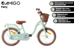 AMIGO Fairy 18 Inch Meisjes Terugtraprem Mintgroen