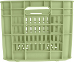 AMIGO bike crate 30 liter 100% recycled plastic mint green