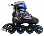 AMIGO inlineskates Fuse jongens polypropyleen zwart/blauw