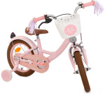 AMIGO Perfect 14 Inch Meisjes Terugtraprem Roze