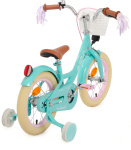 AMIGO Perfect 14 Inch Meisjes Terugtraprem Turquoise