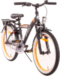 AMIGO Roady 20 Inch Jongens Terugtraprem Zwart/Oranje
