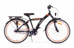AMIGO Roady 24 Inch Boys Coaster Brake Black/Orange