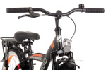 AMIGO Roady 24 Inch Boys Coaster Brake Black/Orange