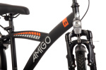 AMIGO Roady 24 Inch Boys Coaster Brake Black/Orange