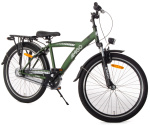 AMIGO Roady 26 Inch Jongens 3V Terugtraprem Groen