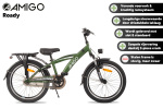 AMIGO Roady 26 Inch Jongens Terugtraprem Groen