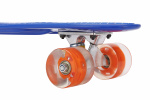 AMIGO skateboard Flip-Ít met ledverlichting 55,5 cm blauw/oranje