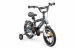 AMIGO Speeder 12 Inch Boys Coaster Brake Black/Blue