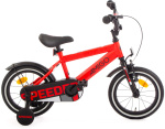 AMIGO Speeder 14 Inch Jongens Terugtraprem Rood/Zwart