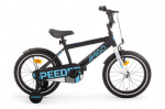 AMIGO Speeder 16 Inch Boys Coaster Brake Black/Blue