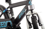AMIGO Speeder 16 Inch Boys Coaster Brake Black/Blue