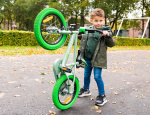 AMIGO Sports 14 Inch Jongens Terugtraprem Grijs/Groen