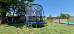 AMIGO trampoline Deluxe met veiligheidsnet 305 cm zwart