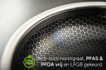 Arbaer Cooking pan Ø 20 cm with lid - Honeycomb non-stick coating - Induction