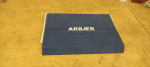 Arbaer Messerset 5-teilig - Japanischer Damastdruck - Pakka-Holzgriff-S