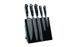 Arbaer Knife set with magnetic block 6-piece - ABS handles - in Gift Box