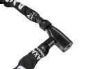 AXA Absolute Kettingslot 110 cm Ø 7 mm Auto-Click Zwart